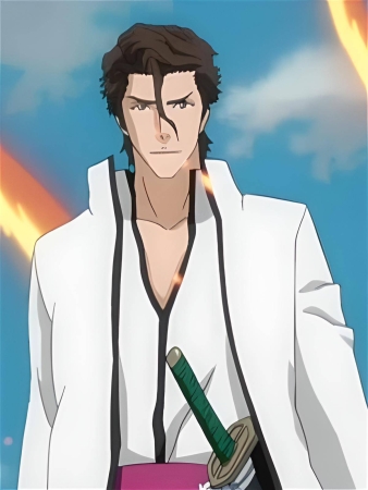 Sosuke Aizen character picture for the Picguessr quiz