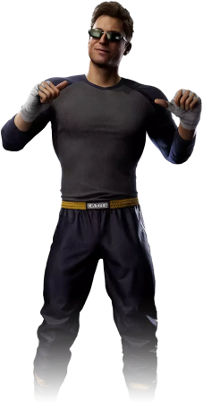 Johnny Cage character picture for the Picguessr quiz