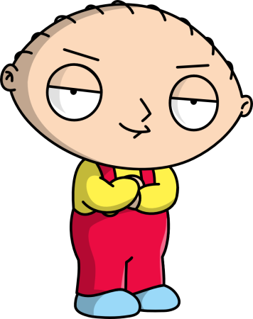 Stewie Griffin character picture for the Picguessr quiz