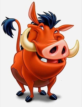 Pumbaa character picture for the Picguessr quiz