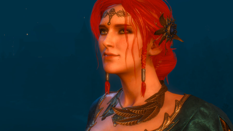 Triss Merigold character picture for the Picguessr quiz