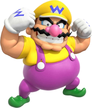 Wario character picture for the Picguessr quiz
