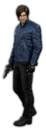 Leon Kennedy character picture for the Picguessr quiz