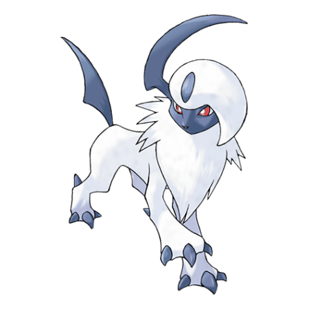 Absol character picture for the Picguessr quiz