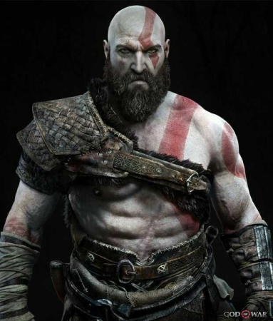 Kratos character picture for the Picguessr quiz