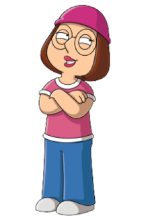 Meg Griffin character picture for the Picguessr quiz