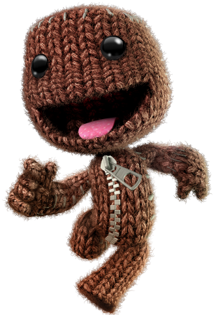 Sackboy character picture for the Picguessr quiz