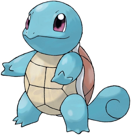 Squirtle character picture for the Picguessr quiz