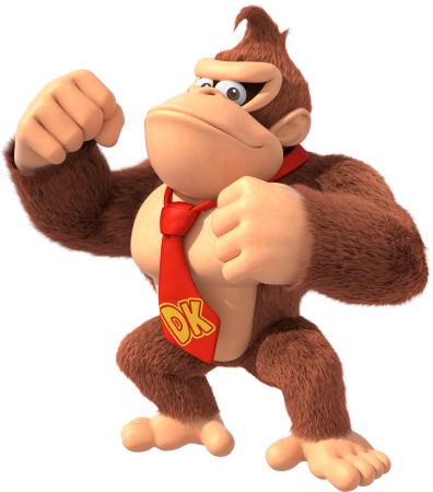 Donkey Kong character picture for the Picguessr quiz