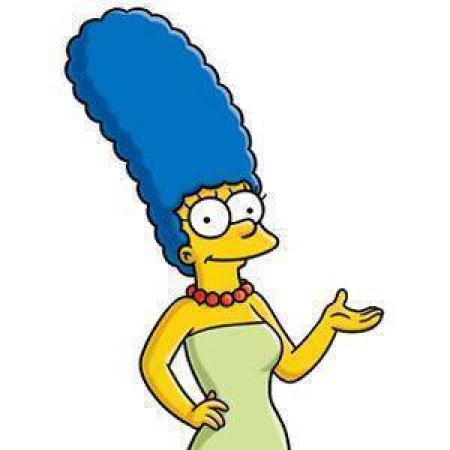 Marge Simpson character picture for the Picguessr quiz