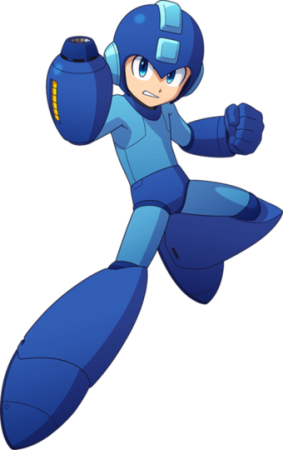 Mega Man character picture for the Picguessr quiz