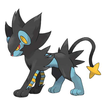 Luxray character picture for the Picguessr quiz