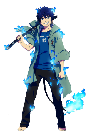 Rin Okumura character picture for the Picguessr quiz