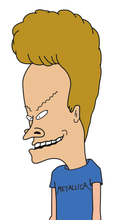 Beavis character picture for the Picguessr quiz