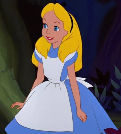 Alice character picture for the Picguessr quiz