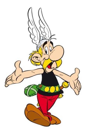Asterix character picture for the Picguessr quiz