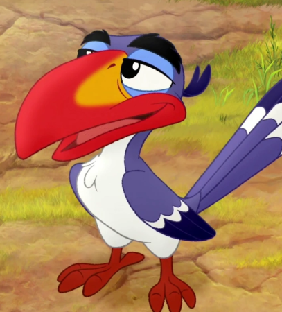 Zazu character picture for the Picguessr quiz