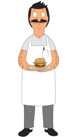 Bob Belcher character picture for the Picguessr quiz