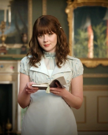 Eloise Bridgerton character picture for the Picguessr quiz