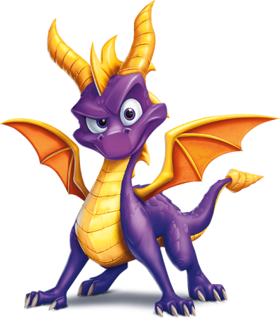 Spyro character picture for the Picguessr quiz