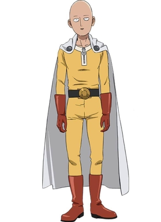 Saitama character picture for the Picguessr quiz