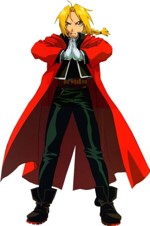 Edward Elric character picture for the Picguessr quiz
