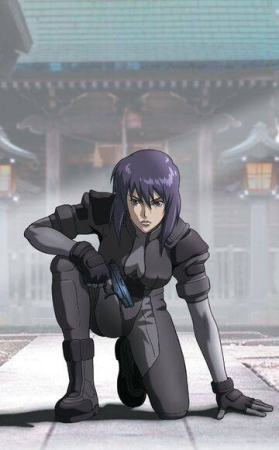 Motoko Kusanagi character picture for the Picguessr quiz