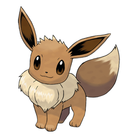 Eevee character picture for the Picguessr quiz