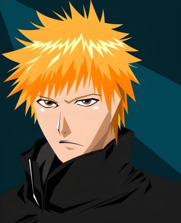 Ichigo Kurosaki character picture for the Picguessr quiz