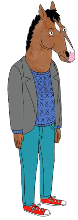 BoJack Horseman character picture for the Picguessr quiz