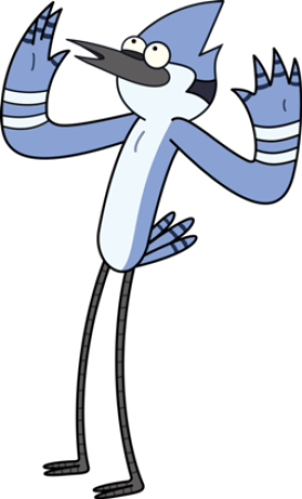 Mordecai character picture for the Picguessr quiz