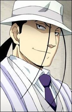 Kimblee character picture for the Picguessr quiz
