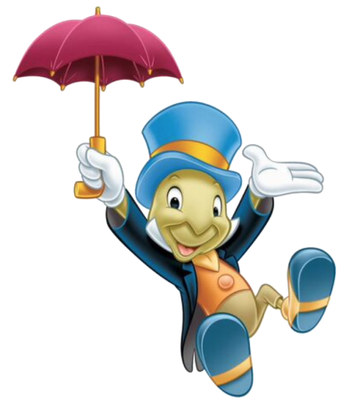 Jiminy Cricket character picture for the Picguessr quiz
