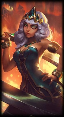 Qiyana character picture for the Picguessr quiz