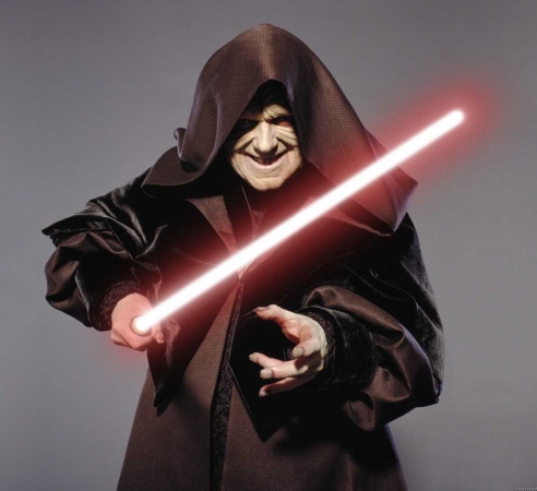 Darth Sidious character picture for the Picguessr quiz