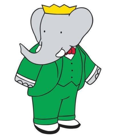 Babar character picture for the Picguessr quiz