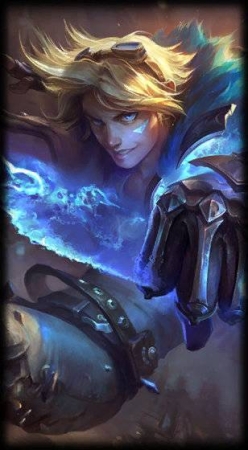 Ezreal character picture for the Picguessr quiz