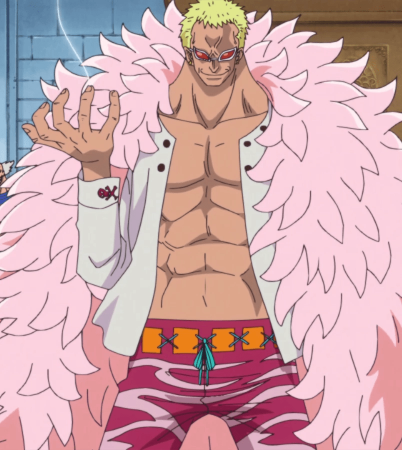 Don Quichotte Doflamingo character picture for the Picguessr quiz
