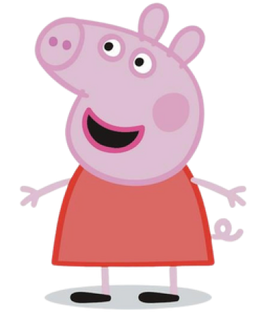 Peppa Pig character picture for the Picguessr quiz
