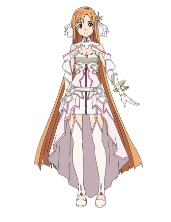 Asuna Yuuki character picture for the Picguessr quiz