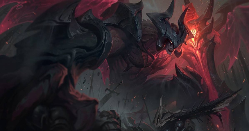 Aatrox character picture for the Picguessr quiz