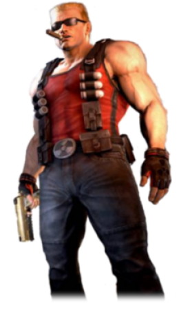 Duke Nukem character picture for the Picguessr quiz