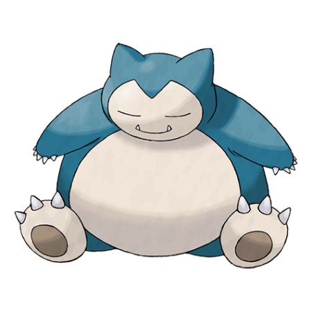 Snorlax character picture for the Picguessr quiz
